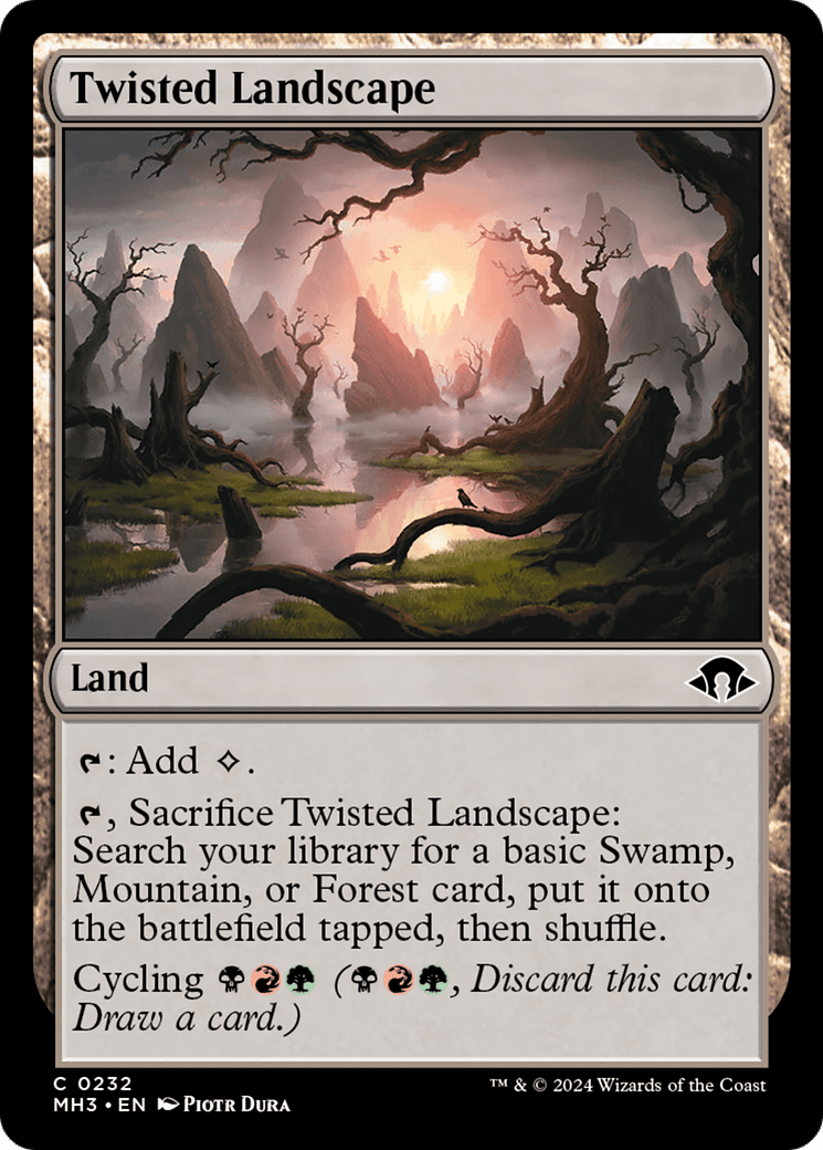 Twisted Landscape [Modern Horizons 3] Foil