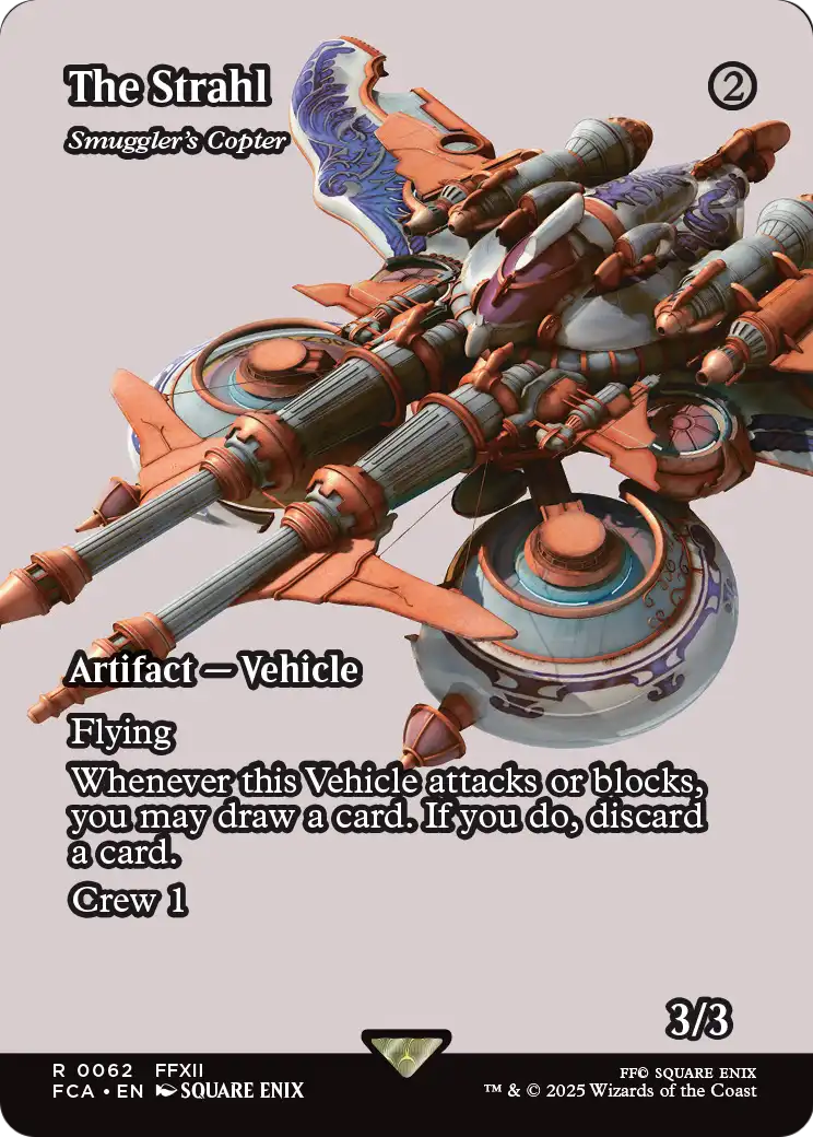 The Strahl - Smuggler's Copter (Showcase) (062) [FINAL FANTASY: Through the Ages]  Foil