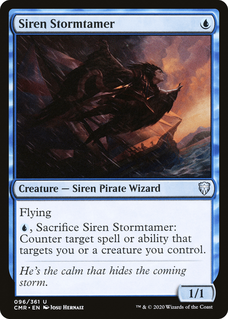 Siren Stormtamer [Commander Legends] Foil