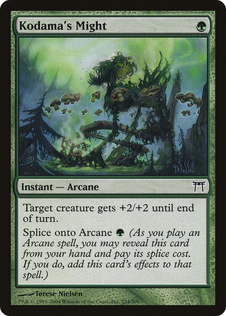 Kodama's Might [Champions of Kamigawa] Foil