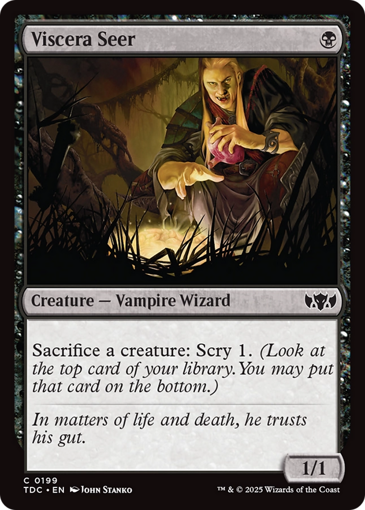 Viscera Seer (199) [Commander: Tarkir: Dragonstorm]