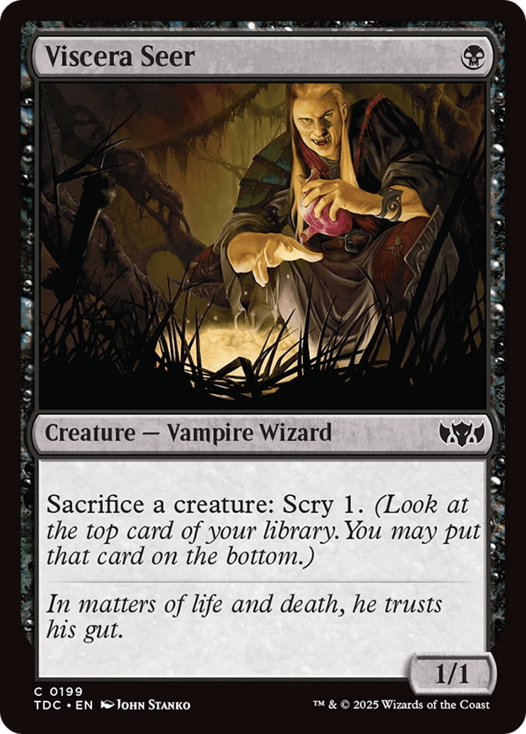 Viscera Seer (199) [Commander: Tarkir: Dragonstorm]