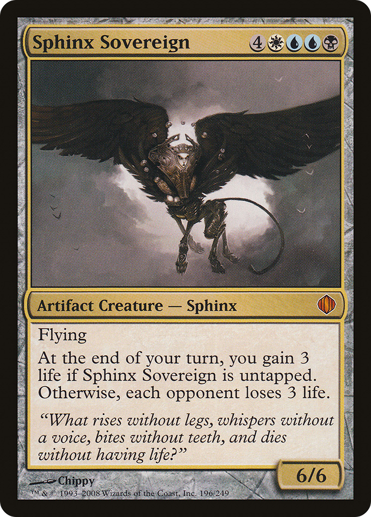 Sphinx Sovereign [Shards of Alara] Foil