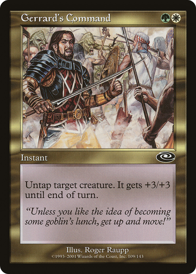Gerrard's Command [Planeshift] Foil