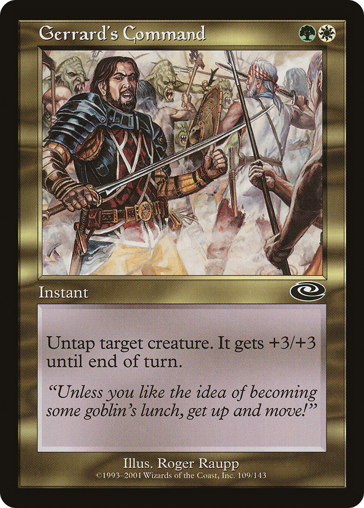 Gerrard's Command [Planeshift] Foil
