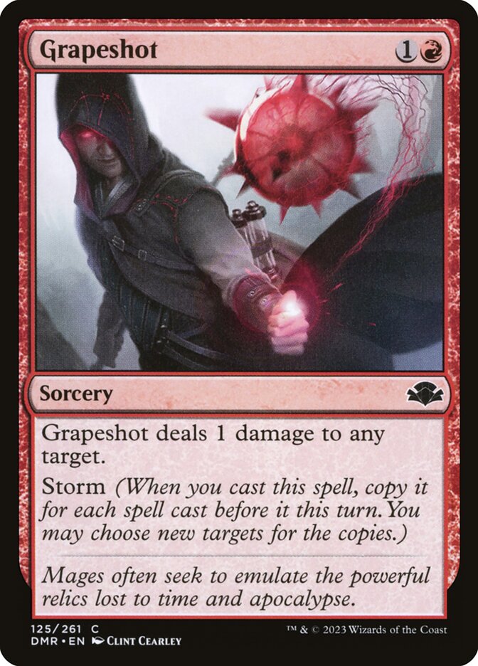 Grapeshot 125 (Dominaria Remastered)  - Foil