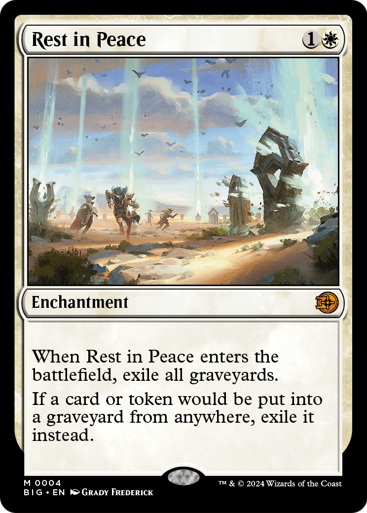 Rest in Peace [Outlaws of Thunder Junction: The Big Score] Foil