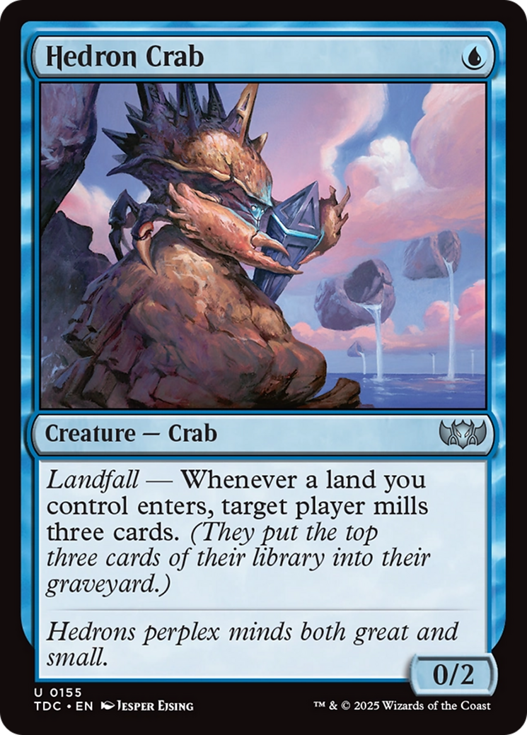 Hedron Crab (155) [Commander: Tarkir: Dragonstorm]