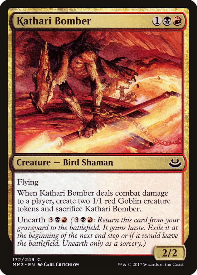 Kathari Bomber 172/249 (Modern Masters 2017) 