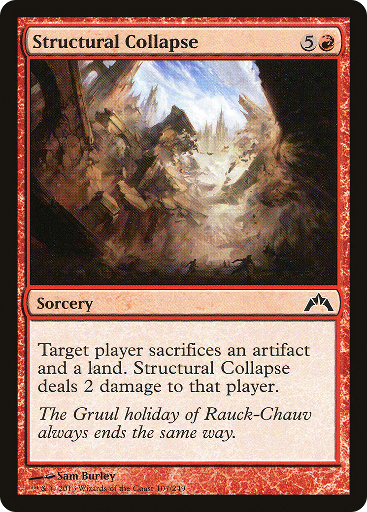 Structural Collapse [Gatecrash] Foil
