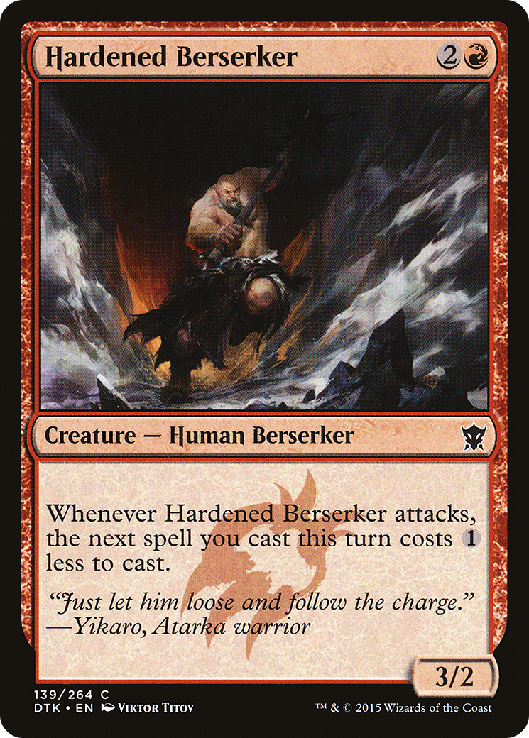 Hardened Berserker [Dragons of Tarkir]