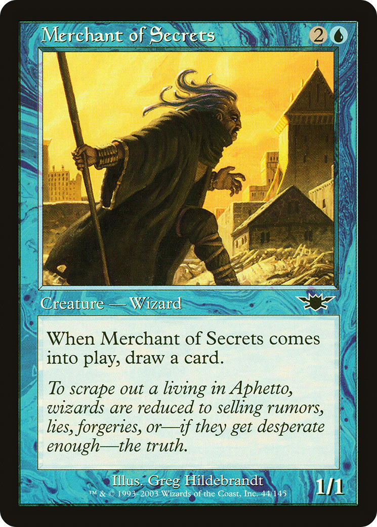 Merchant of Secrets [Legions] Foil