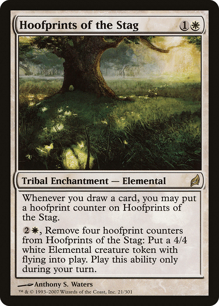 Hoofprints of the Stag [Lorwyn] Foil