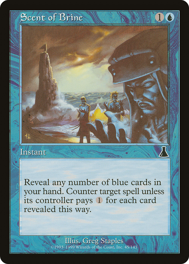Scent of Brine [Urza's Destiny] Foil