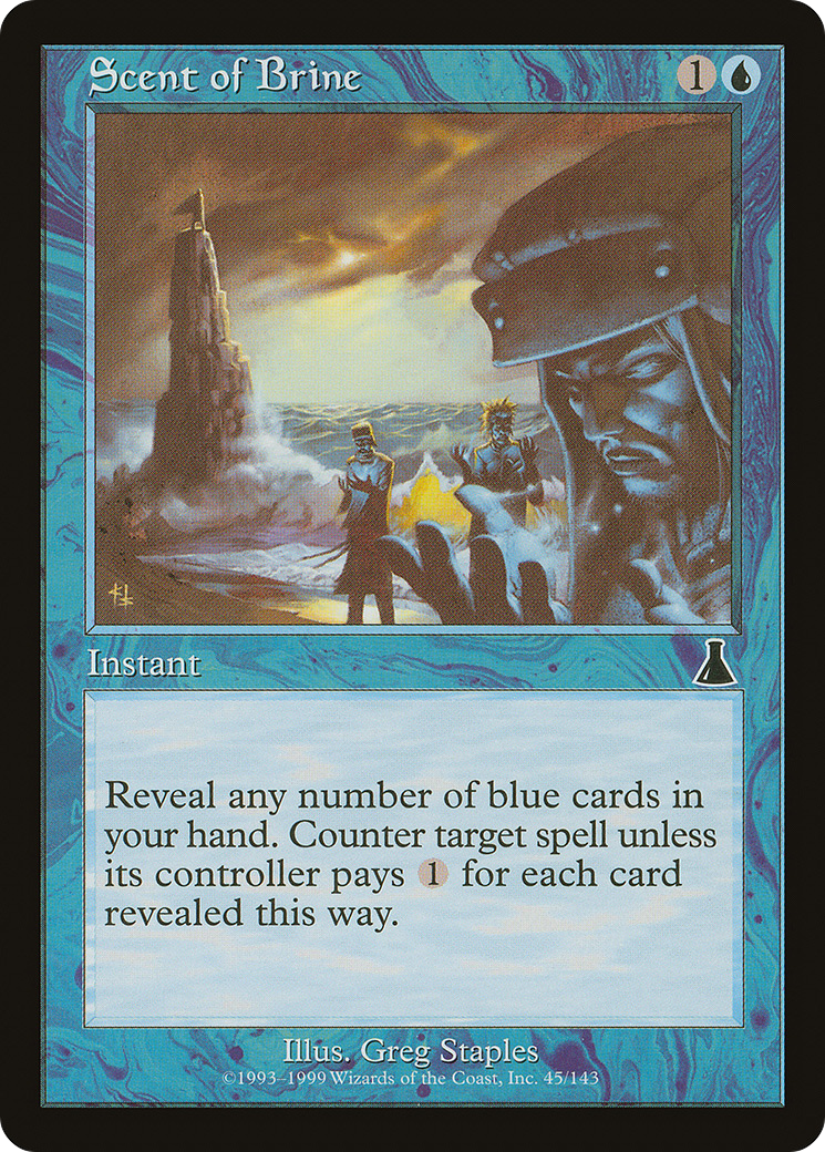 Scent of Brine [Urza's Destiny] Foil