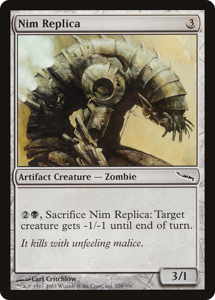 Nim Replica [Mirrodin] Foil