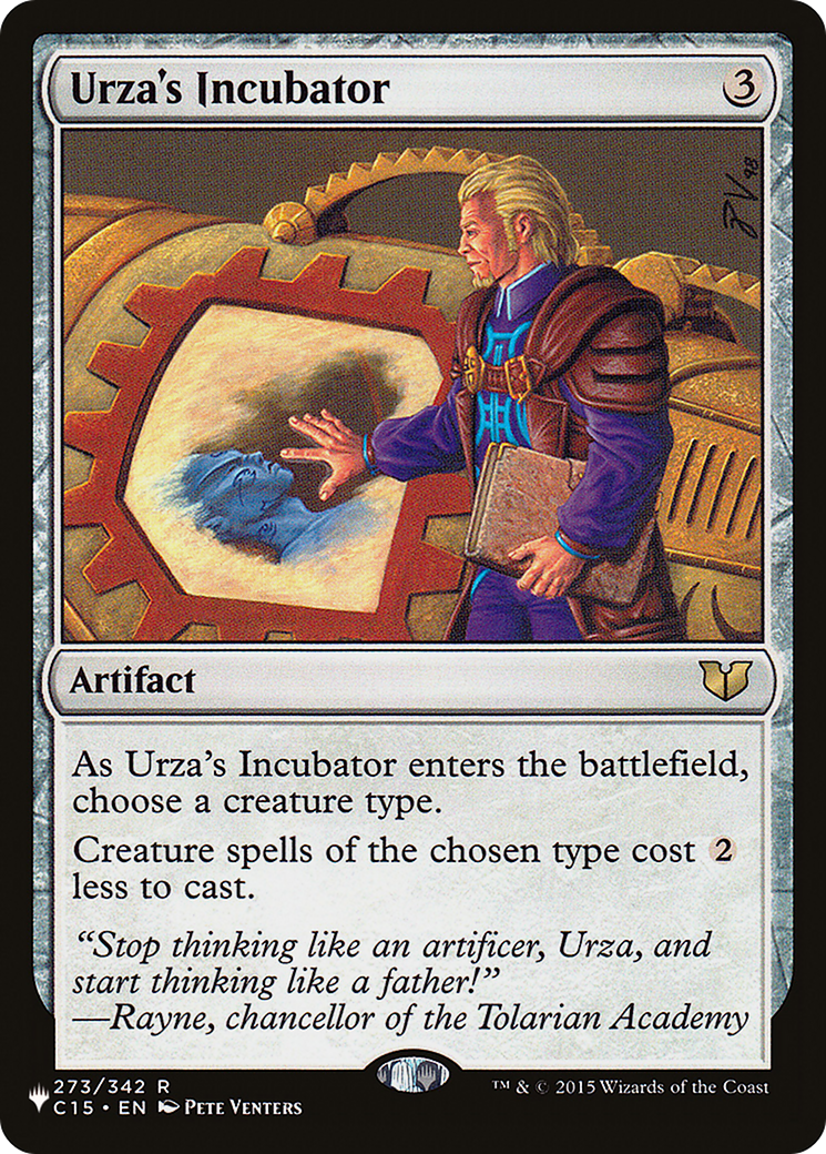 Urza's Incubator |  (C15-273) [The List]