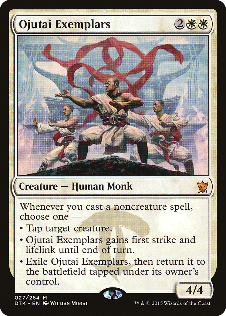 Ojutai Exemplars [Dragons of Tarkir] Foil