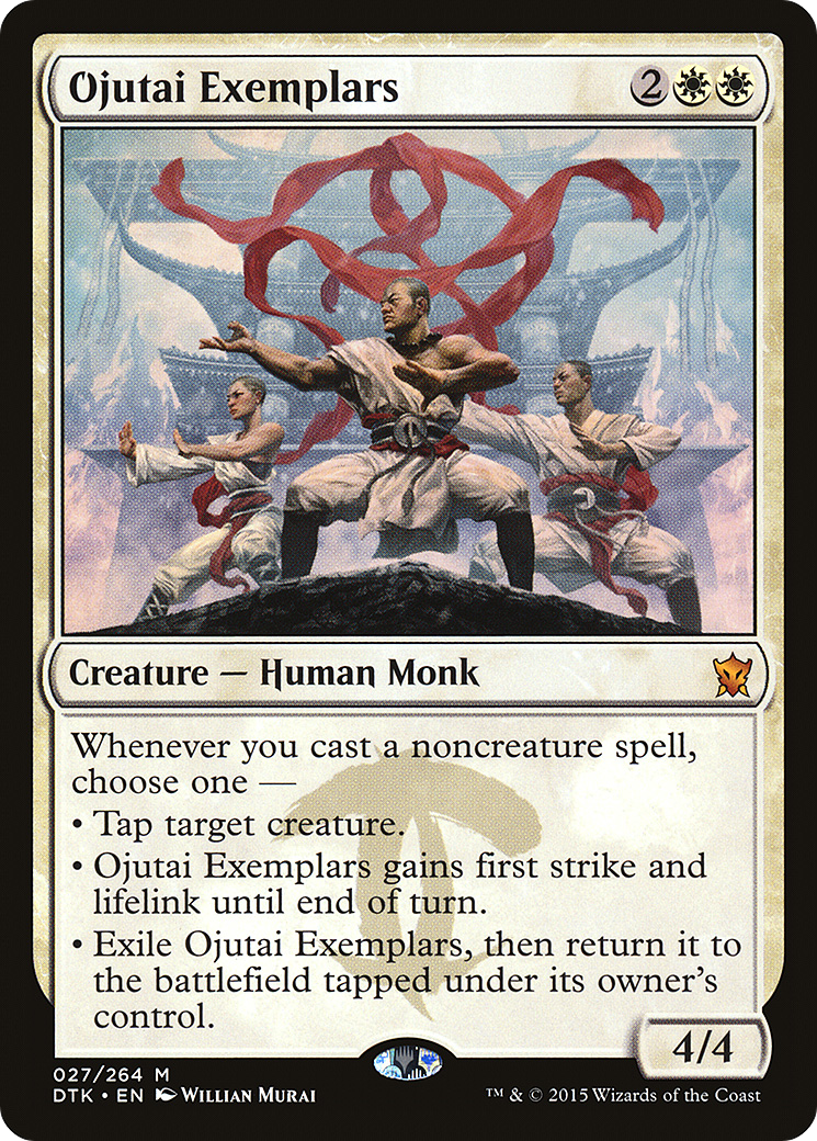 Ojutai Exemplars [Dragons of Tarkir] Foil