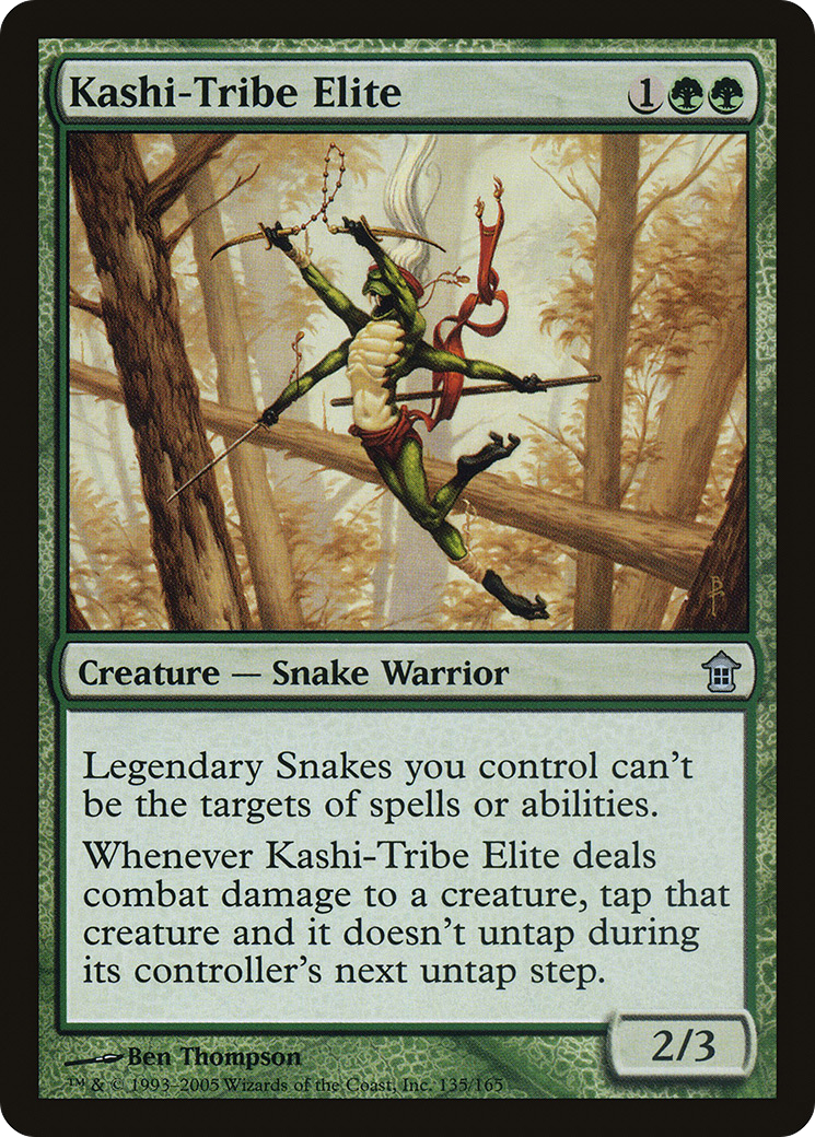 Kashi-Tribe Elite [Saviors of Kamigawa] Foil