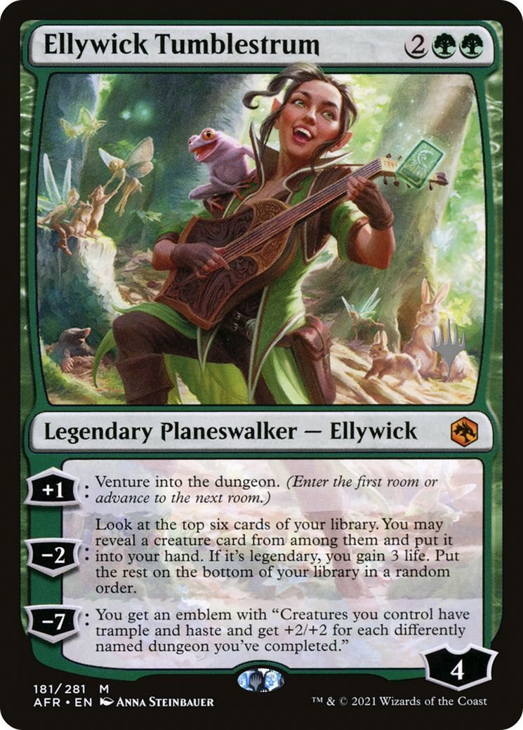 Ellywick Tumblestrum (Promo Pack) [Dungeons & Dragons: Adventures in the Forgotten Realms Promos] Foil