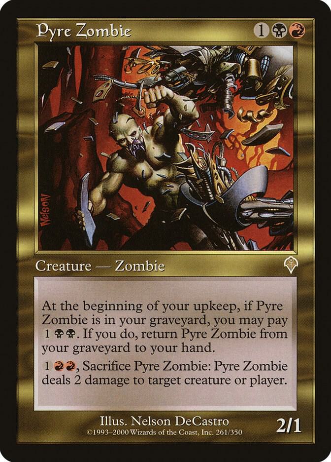 Pyre Zombie 261/350 (Invasion) 