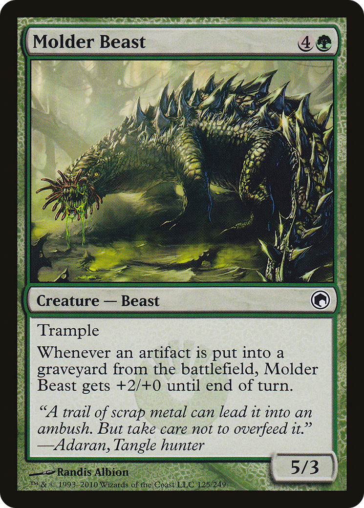 Molder Beast [Scars of Mirrodin] Foil