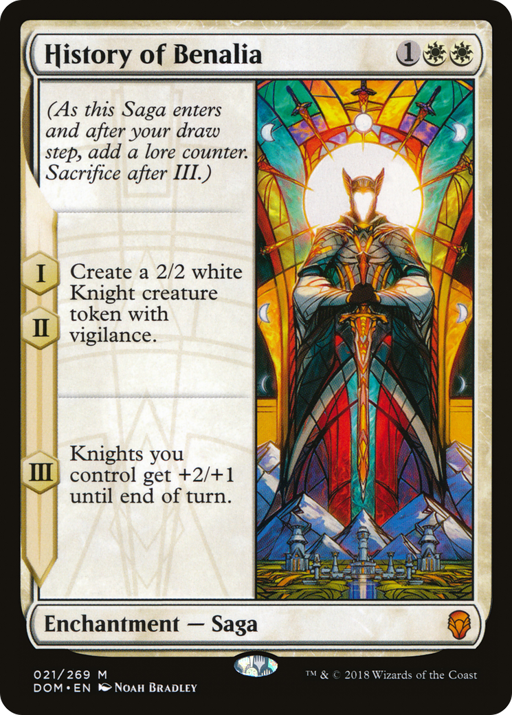 History of Benalia [Dominaria] Foil