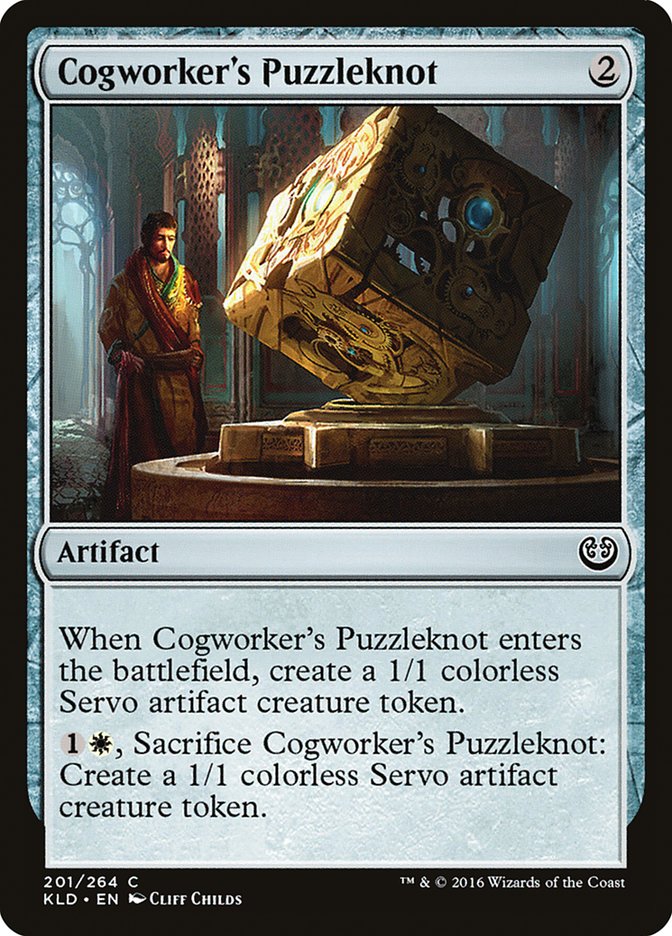 Cogworker's Puzzleknot 201/264 (Kaladesh)  - Foil