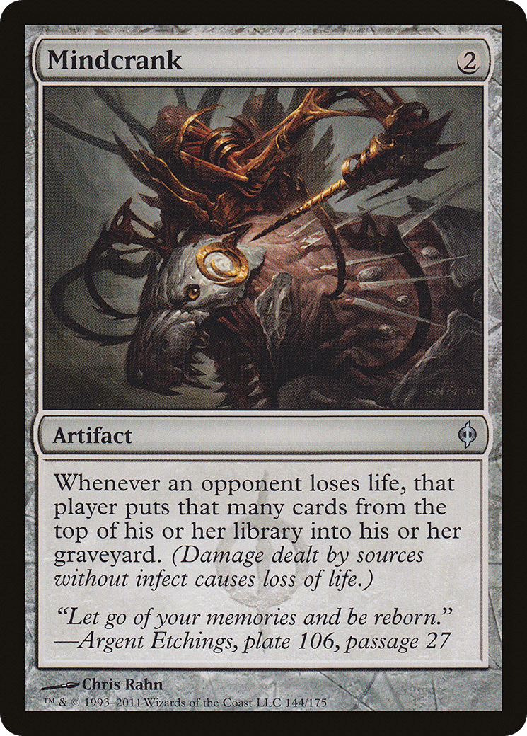 Mindcrank [New Phyrexia] Foil