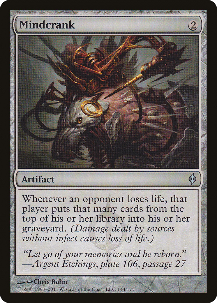 Mindcrank [New Phyrexia] Foil