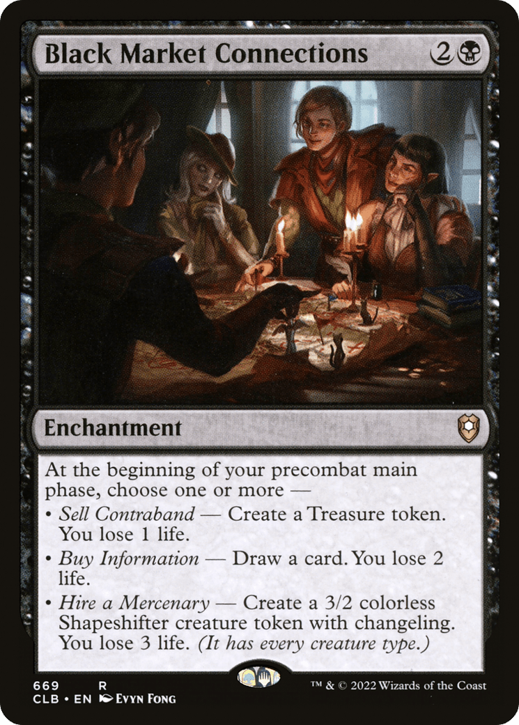 Black Market Connections [Commander Legends: Battle for Baldur's Gate]
