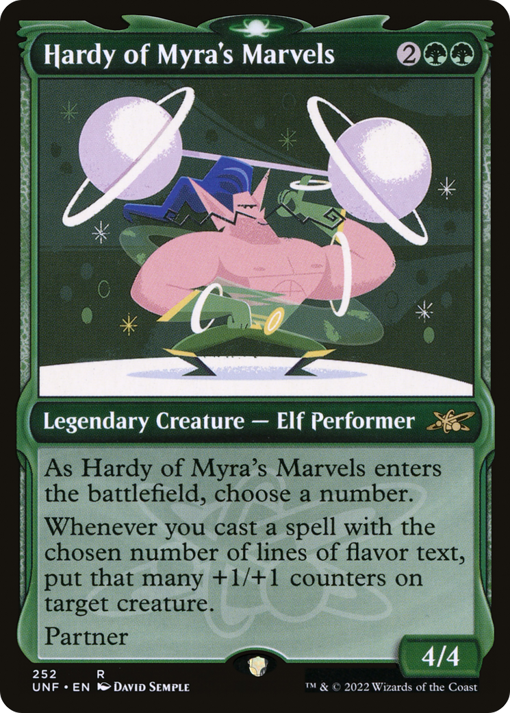 Hardy of Myra's Marvels (Showcase) [Unfinity] Foil