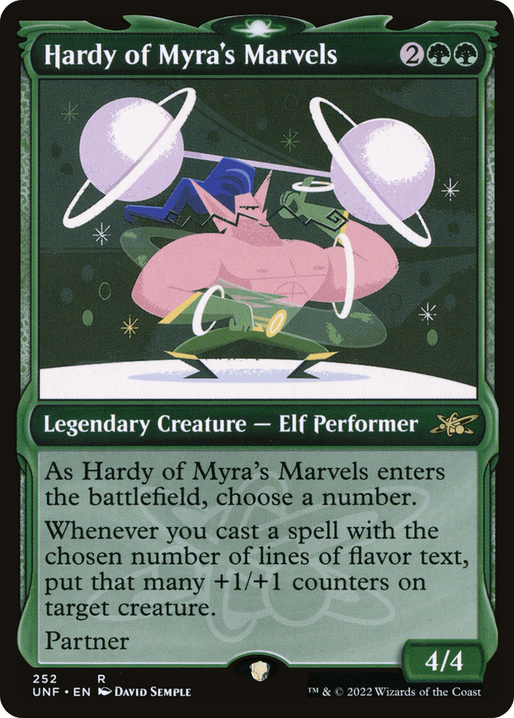 Hardy of Myra's Marvels (Showcase) [Unfinity] Foil