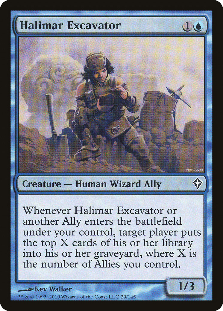 Halimar Excavator [Worldwake] Foil