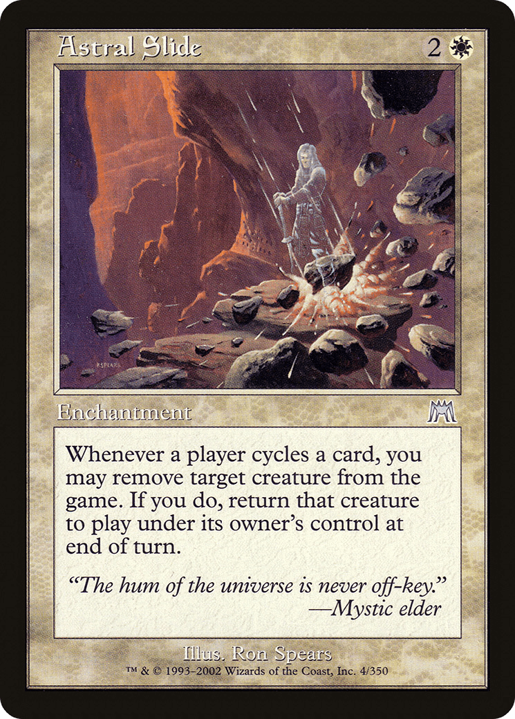 Astral Slide [Onslaught] Foil