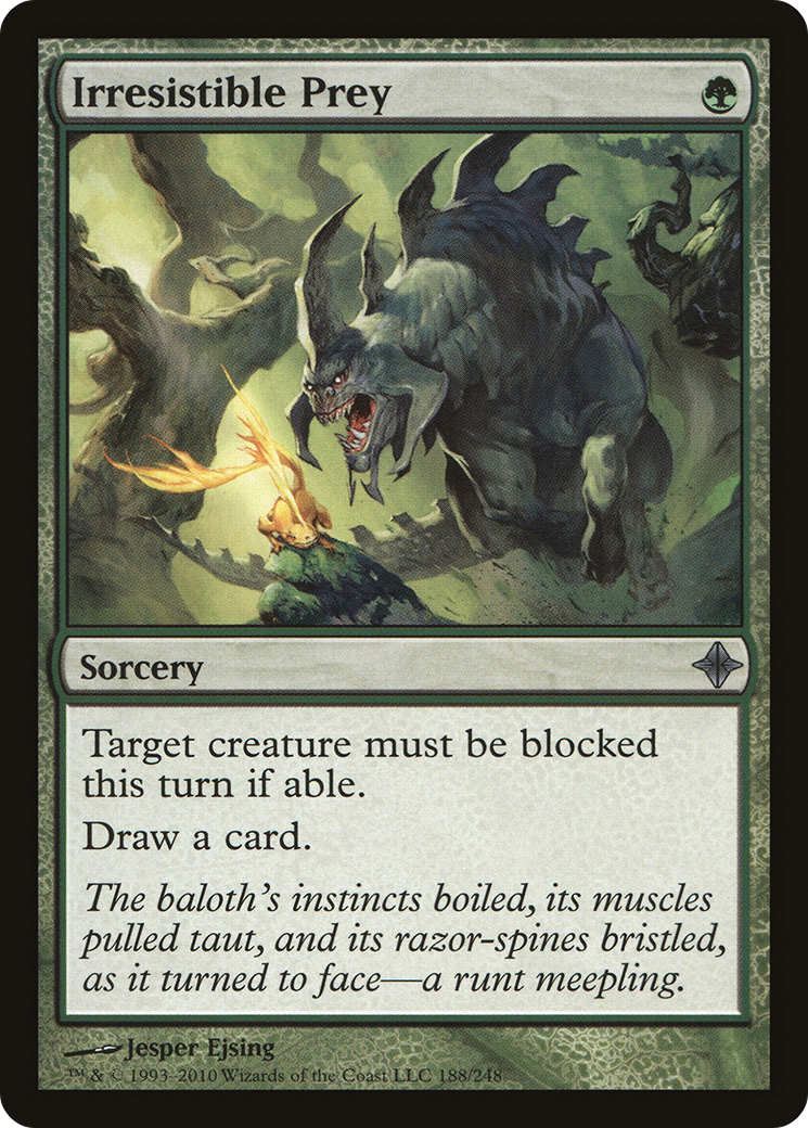 Irresistible Prey [Rise of the Eldrazi] Foil