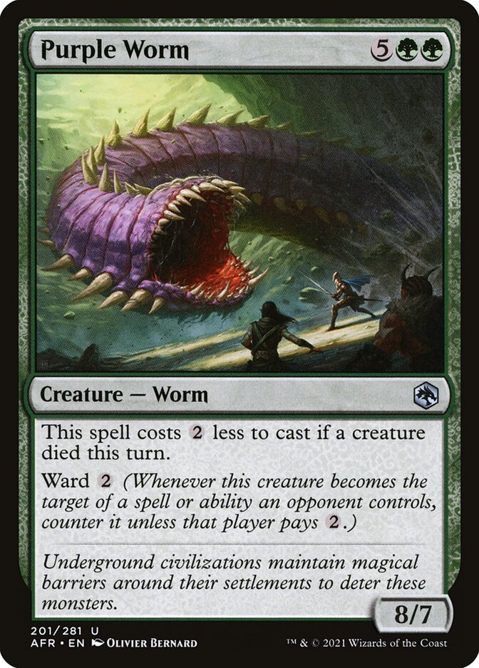Purple Worm 201 (Adventures in the Forgotten Realms) 