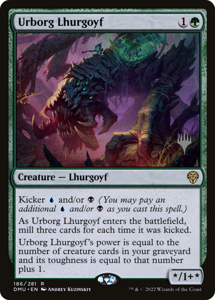 Urborg Lhurgoyf (Promo Pack) [Dominaria United Promos] Foil