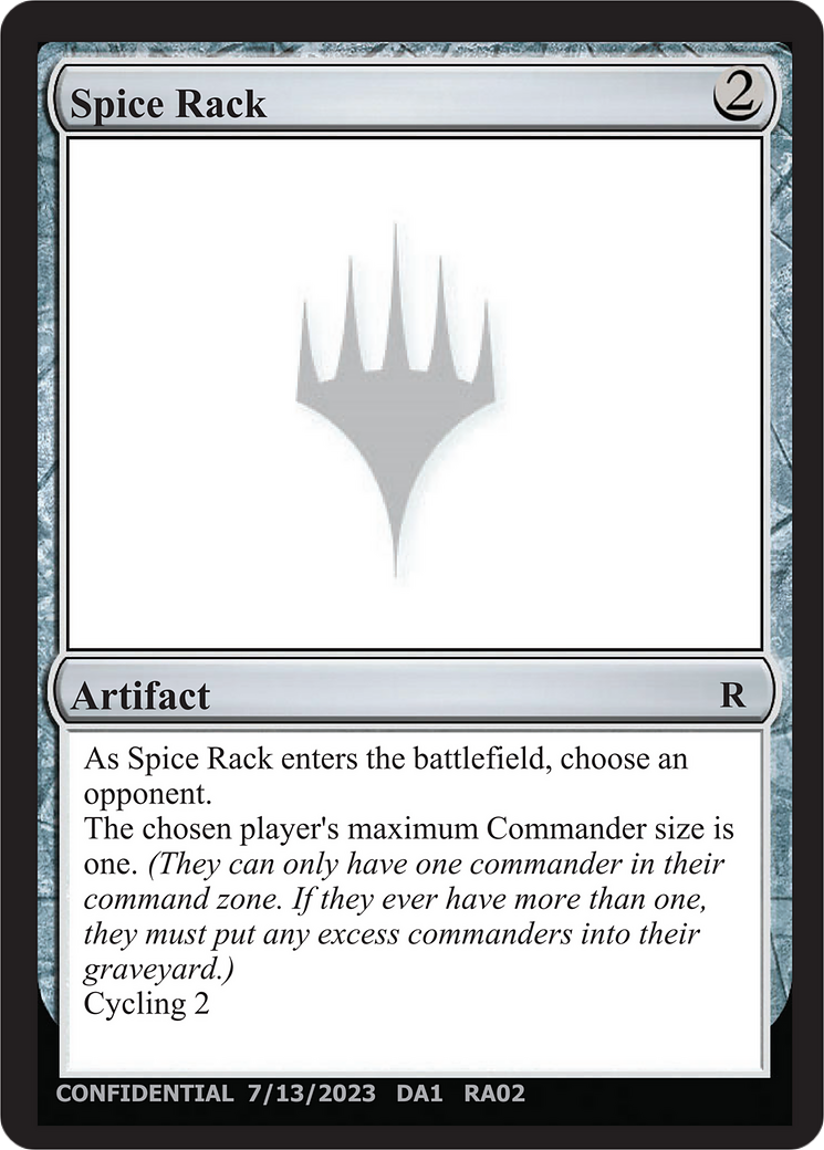 Spice Rack (DA1-RA02D) - Unknown Event
