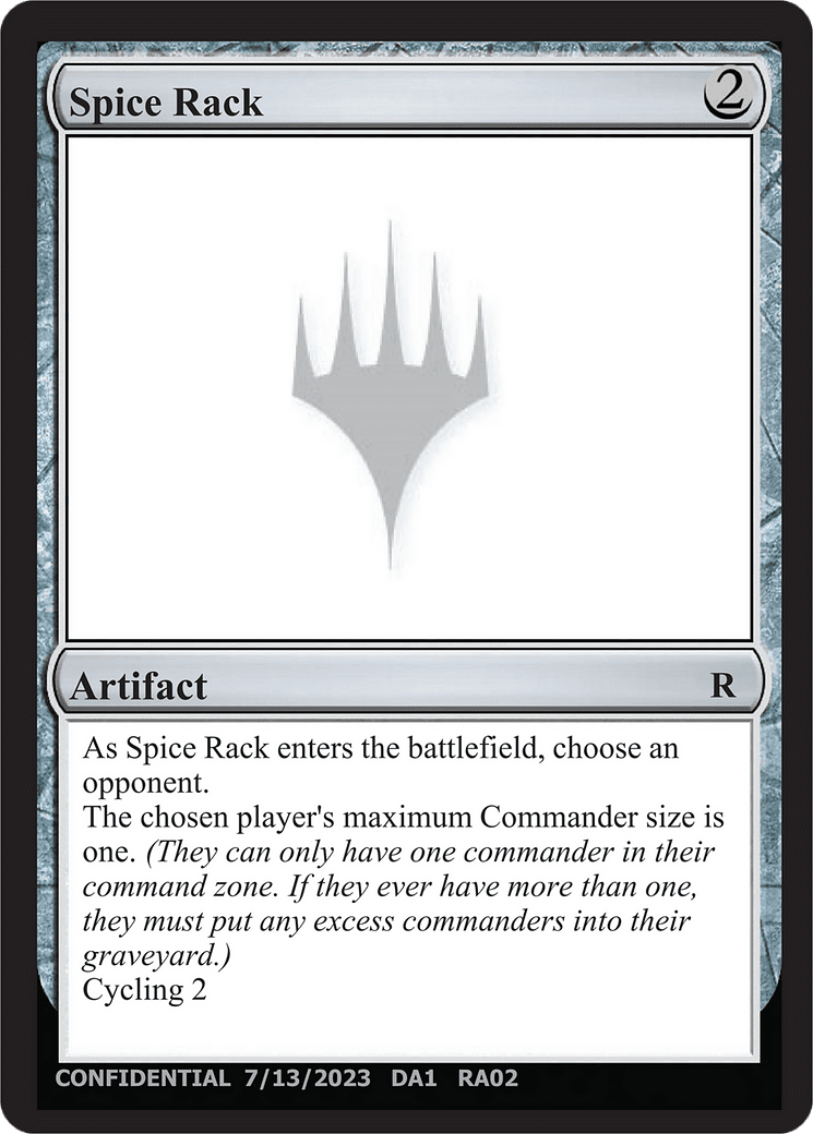 Spice Rack (DA1-RA02D) - Unknown Event