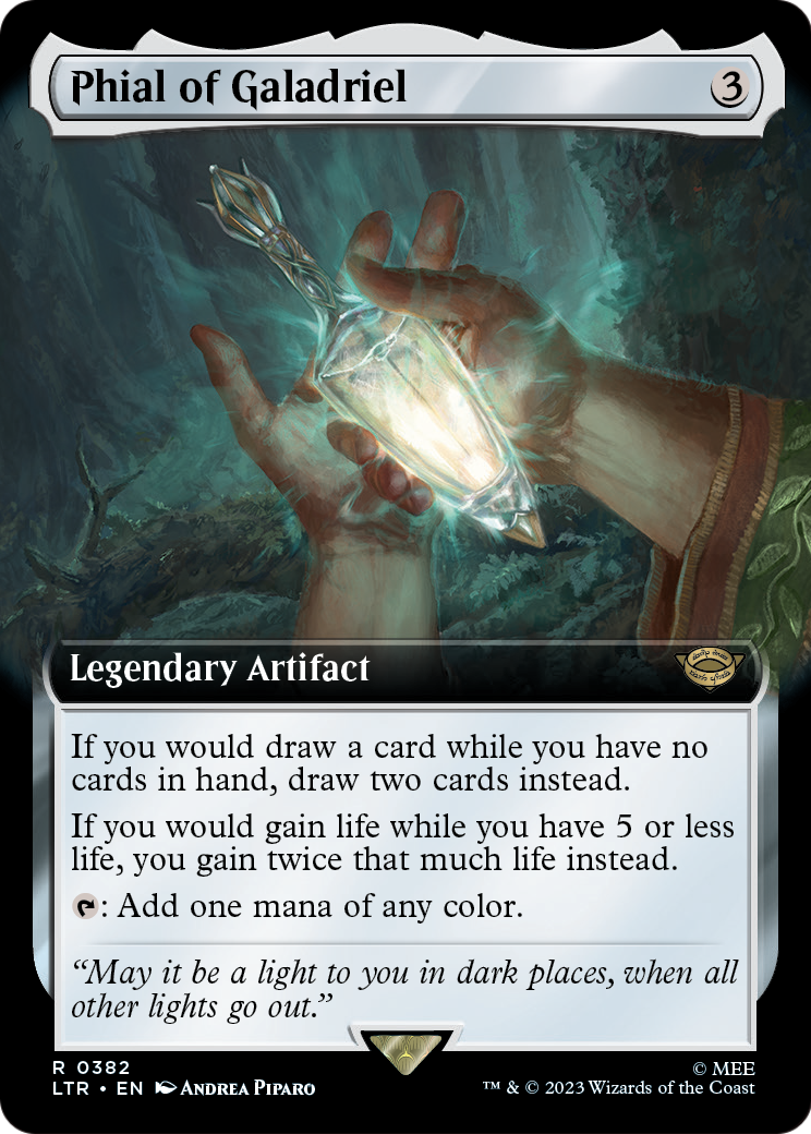 Phial of Galadriel (Extended Art) [The Lord of the Rings: Tales of Middle-Earth] Foil
