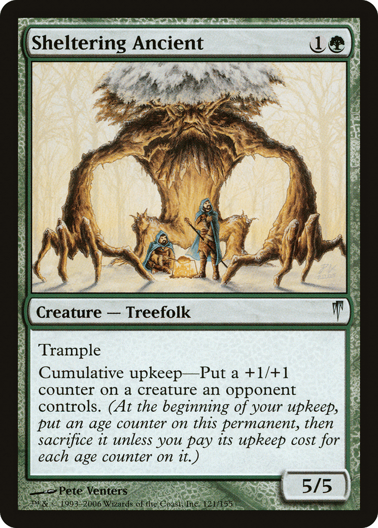 Sheltering Ancient [Coldsnap] Foil