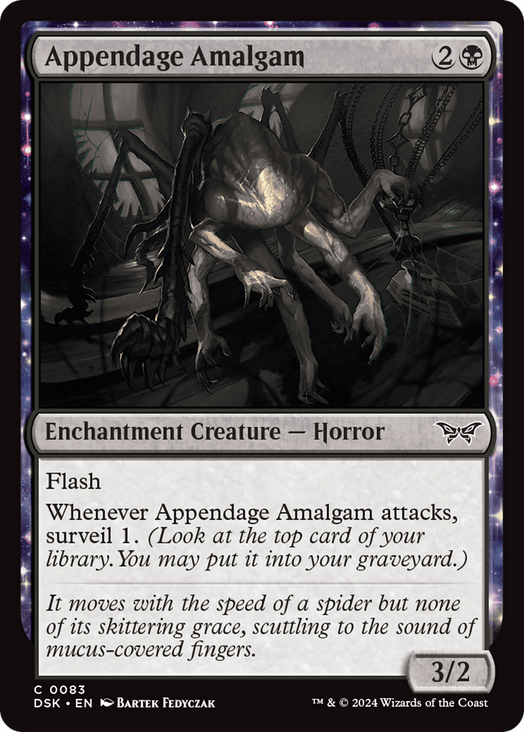 Appendage Amalgam [Duskmourn: House of Horror] Foil