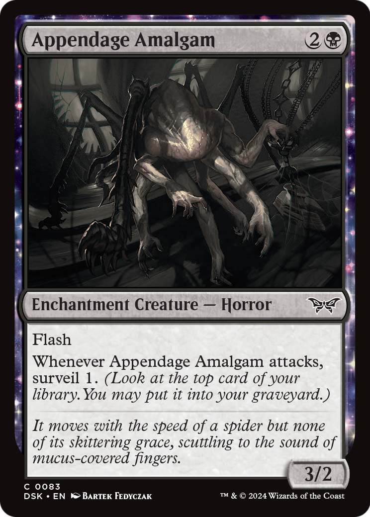 Appendage Amalgam [Duskmourn: House of Horror] Foil