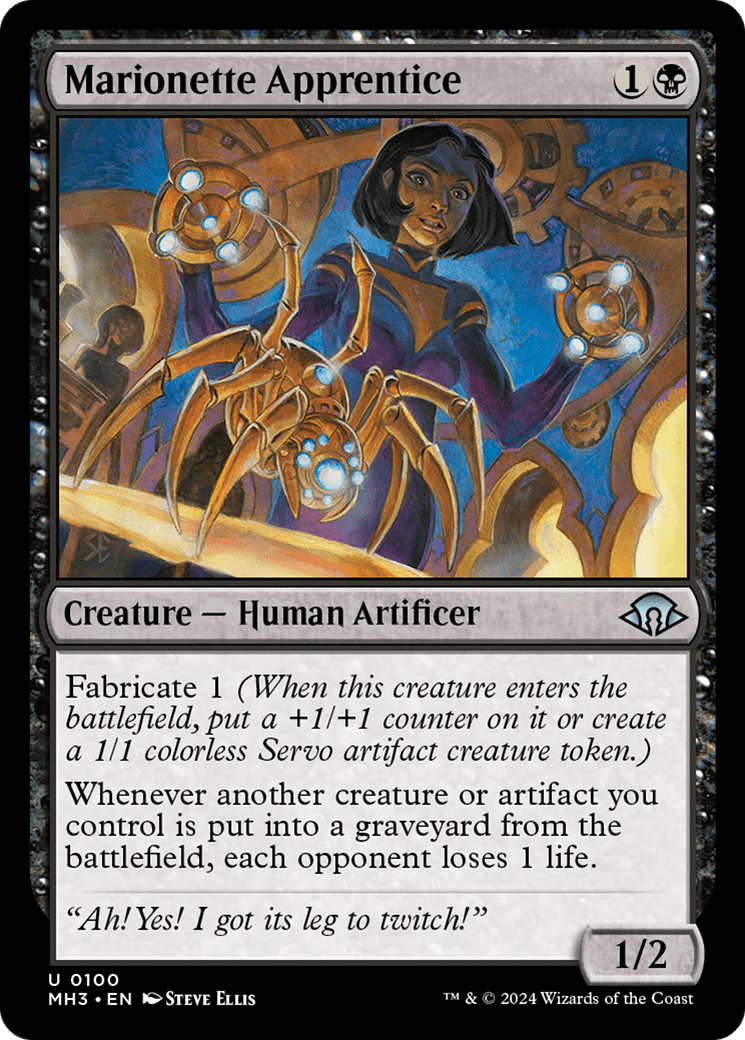 Marionette Apprentice [Modern Horizons 3] Foil