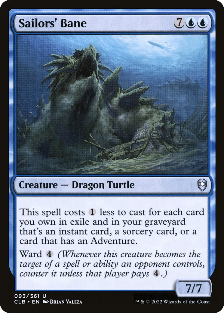 Sailors' Bane [Commander Legends: Battle for Baldur's Gate] Foil