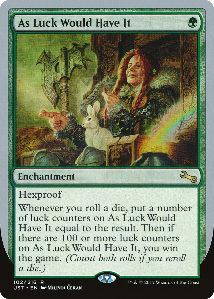As Luck Would Have It [Unstable] Foil