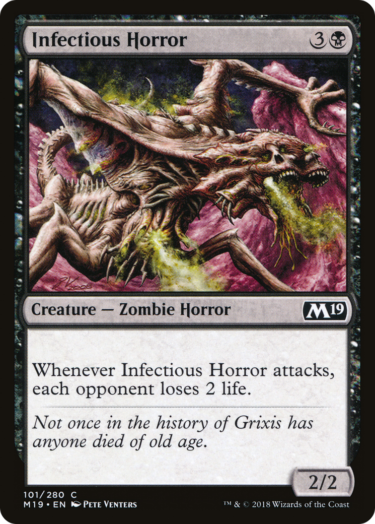 Infectious Horror [Core Set 2019] Foil