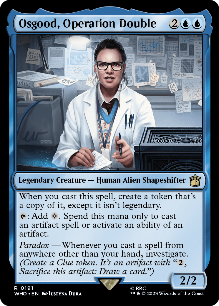 Osgood, Operation Double [Doctor Who] Foil